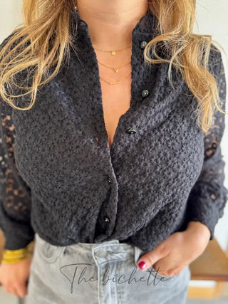 Chemisier Maéva • Noir