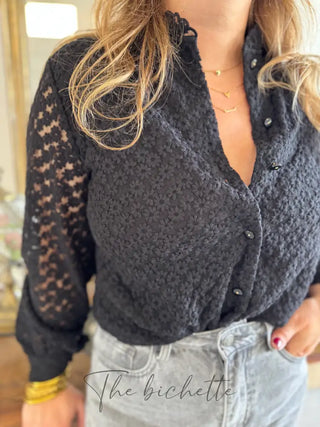 Chemisier Maéva • Noir