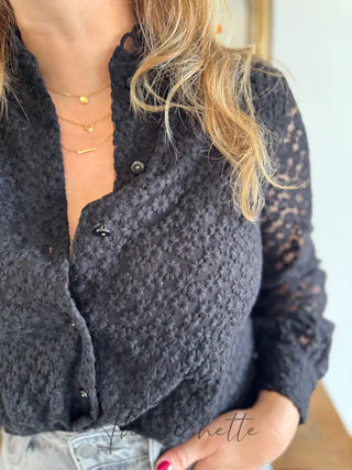 Chemisier Maéva • Noir