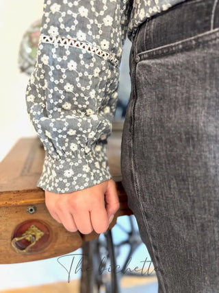 Chemisier Margaux • Bleu Gris