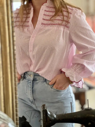 Chemisier Nadine Rose