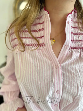 Chemisier Nadine Rose