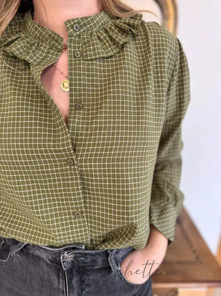 Chemisier Nathan • Kaki