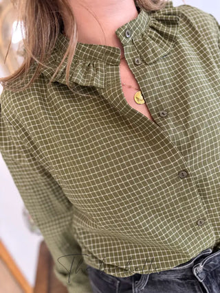 Chemisier Nathan • Kaki