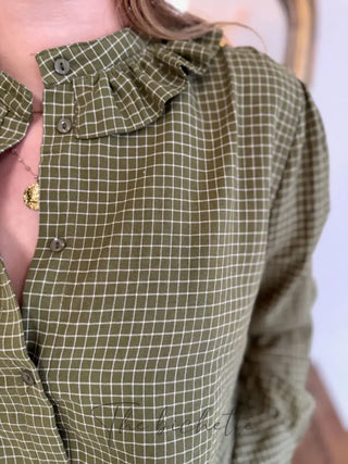 Chemisier Nathan • Kaki