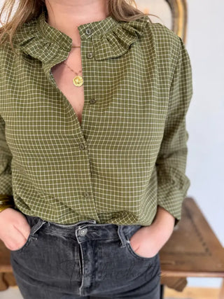 Chemisier Nathan • Kaki