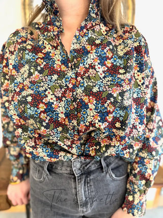 Chemisier Ondine • Bleu