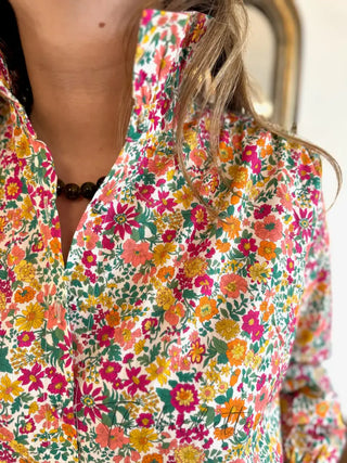 Chemisier Ondine • Fuschia