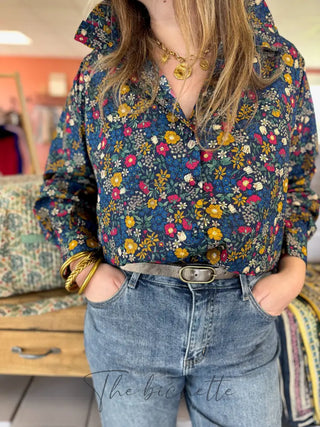 Chemisier Ondine • Marine