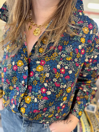 Chemisier Ondine • Marine