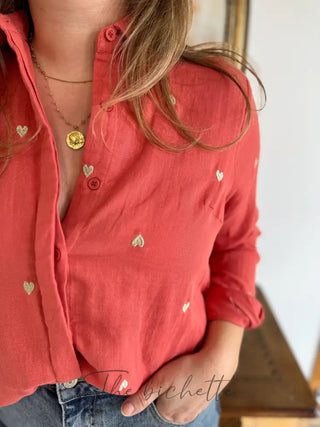 Chemisier Ophélie • Rouille