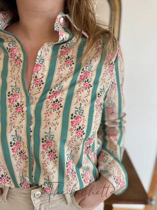 Chemisier Ophélie • Vert