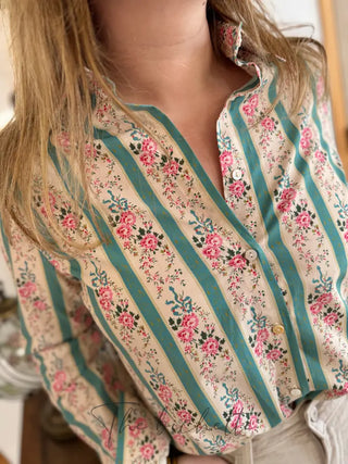 Chemisier Ophélie • Vert