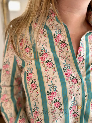 Chemisier Ophélie • Vert