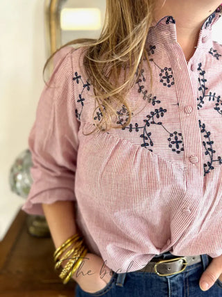 Chemisier Orane • Rose