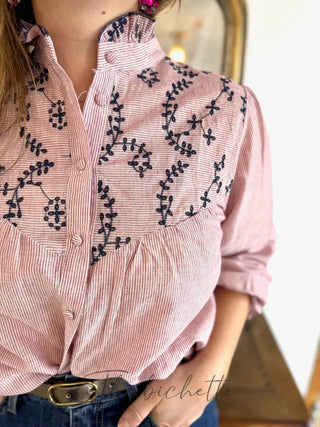 Chemisier Orane • Rose