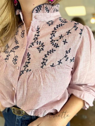 Chemisier Orane • Rose