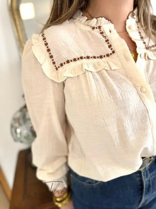 Chemisier Paola • Ecru