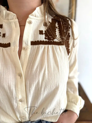 Chemisier Régine • Beige