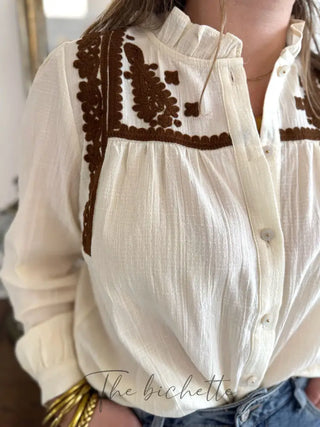 Chemisier Régine • Beige