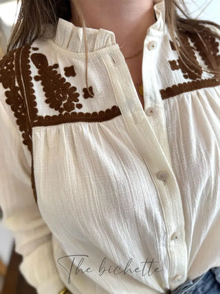 Chemisier Régine • Beige