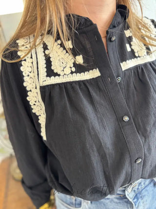 Chemisier Régine • Noir