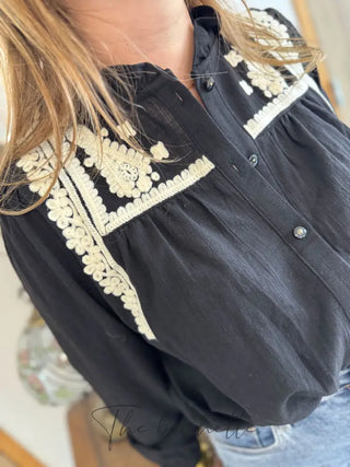 Chemisier Régine • Noir