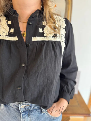 Chemisier Régine • Noir