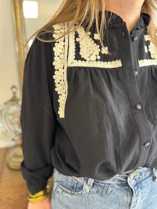 Chemisier Régine • Noir