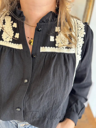 Chemisier Régine • Noir