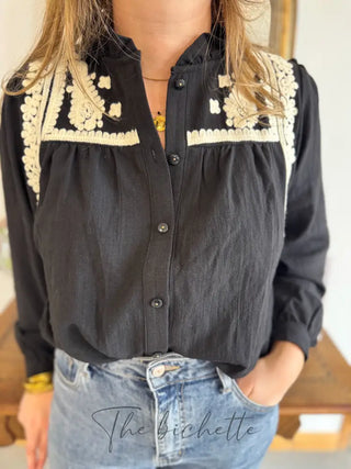 Chemisier Régine • Noir