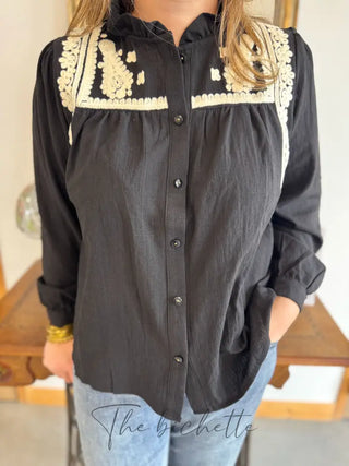 Chemisier Régine • Noir