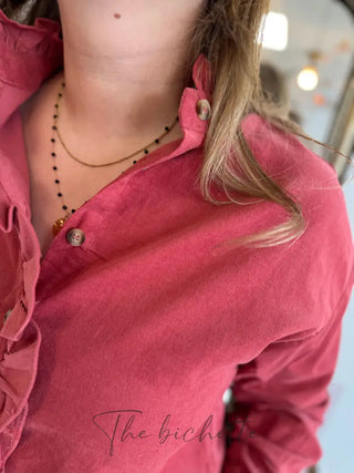 Chemisier René • Framboise