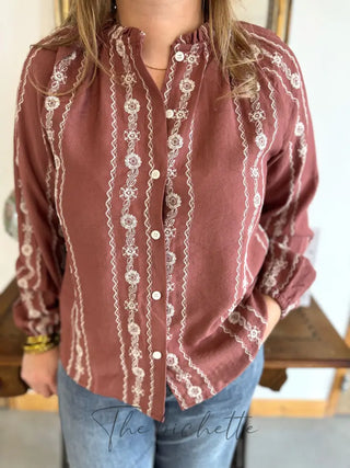 Chemisier Ruben • Vieux Rose