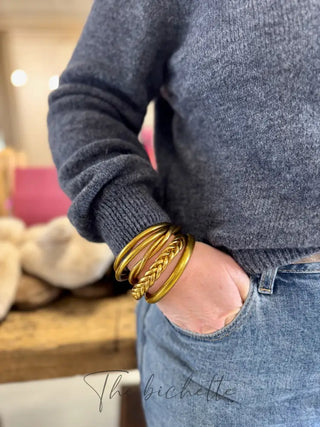 Col roulé Manon • Gris foncé TU