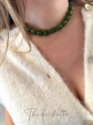 Collier Justine • Vert