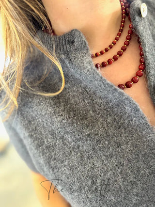 Collier Zoë • Bordeaux