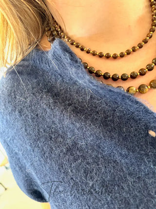 Collier Zoë • Marron