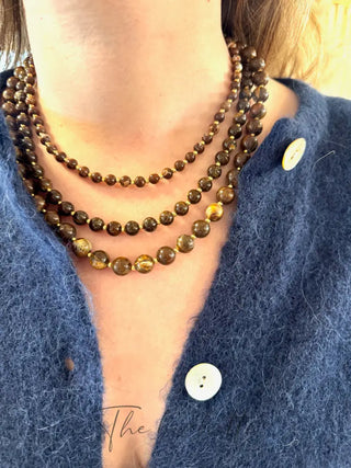 Collier Zoë • Marron