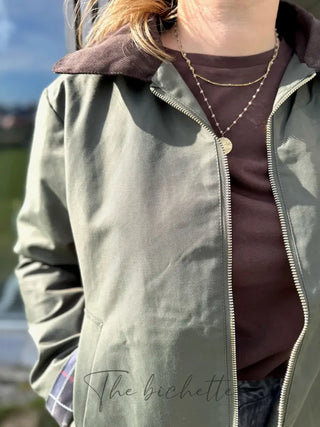 Coupe-vent Court Ombeline • Kaki