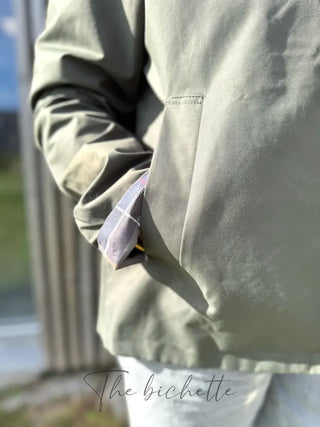 Coupe-vent Court Ombeline • Kaki