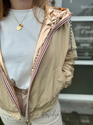 Coupe-vent réversible Sodah • Beige