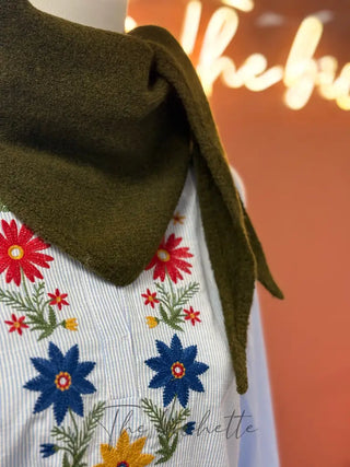 Foulard Pauline • Kaki TU