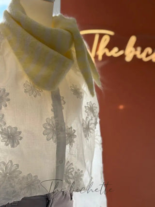 Foulard triangle • Jaune