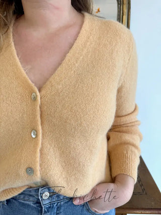 Gilet Jeanne • Abricot TU