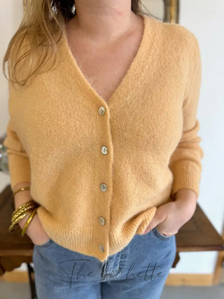 Gilet Jeanne • Abricot TU