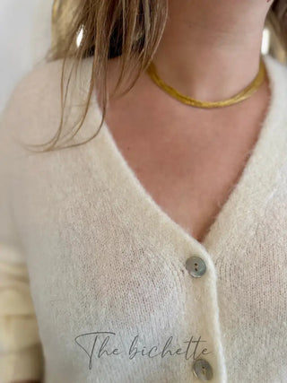 Gilet Jeanne • Blanc TU