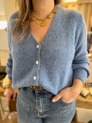 Gilet Jeanne • Bleu Jeans TU