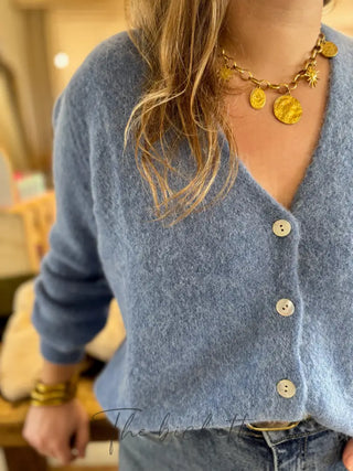 Gilet Jeanne • Bleu Jeans TU