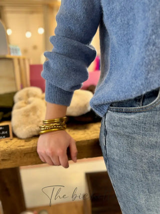 Gilet Jeanne • Bleu Jeans TU